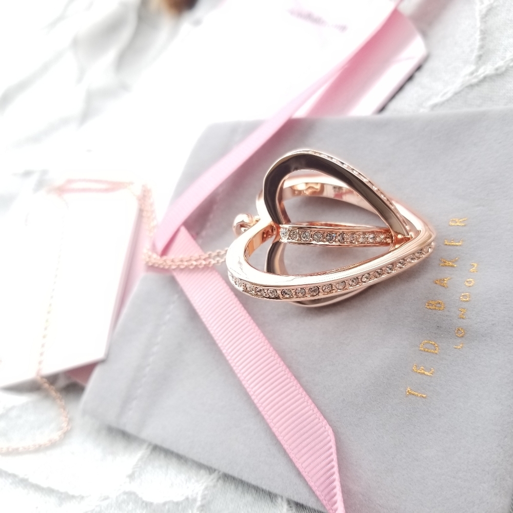 🍒NWT🍒 TED BAKER SWAROVSKI CRYSTAL NECKLACE - Picture 7 of 13